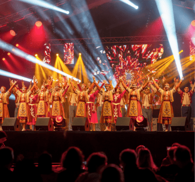 6ª Reunión Internacional de Conjuntos Folklóricos en Marrakech